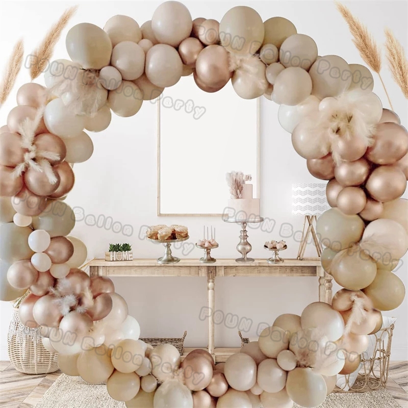Doubled-Cream-Peach-Boho-Balloons-Garland-Wedding-Engagement-Decoration-Balloon-Rose-Nude-Ballon-Arch-Global-Birthday