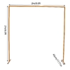 Wedding-Arch-Stand-with-Bases-Easy-Assembly-6-6x6-6-Feet-Square-Garden-Arch-Metal-Abor