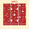 30-60Pcs-Merry-Christmas-Stickers-6-Style-Animals-Snowman-Trees-Decorative-Stickers-Wrapping-Gift-Box-Label