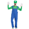 Adult-Couple-Carnival-Halloween-Costume-Super-Brother-Plumber-Outfit-Cosplay-Fancy-Party-Dress