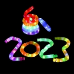 12-24PCSParty-Fluorescence-LED-Light-Glow-Sticks-Bracelets-Necklaces-Neon-Glow-Supplies-For-Xmas-Wedding-Colorful