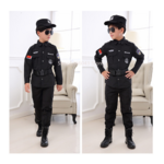 Halloween-Children-Policeman-Cosplay-Costume-Boys-Girls-Kid-Police-Uniform-Army-Policemen-Clothing-Sets-Party-Dress