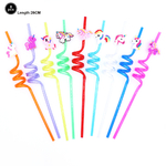 8pcs-25cm-Reusable-Unicorn-Straws-Birthday-Unicorn-Theme-Plastic-Drinking-Straw-For-Kids-Baby-Shower-Birthday