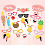 Hawaii-Flamingo-Photobooth-Hawaiian-Tropical-Summer-Hen-Photo-Booth-Props-Bachelorette-Wedding-Event-Party-Decorations