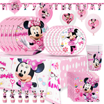 Minnie-Mouse-Birthday-Party-Decoration-Girls-Disposable-Tableware-Balloon-Cups-Plates-Tablecloth-Balloon-Baby-Shower-Party