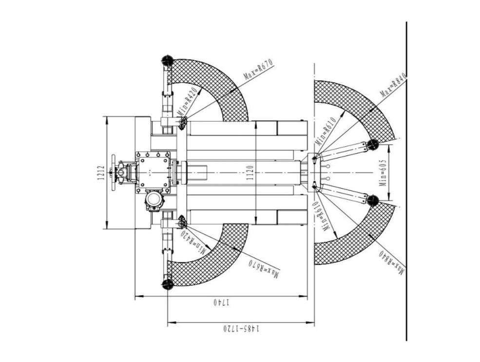 dimensions pont 1 colonne