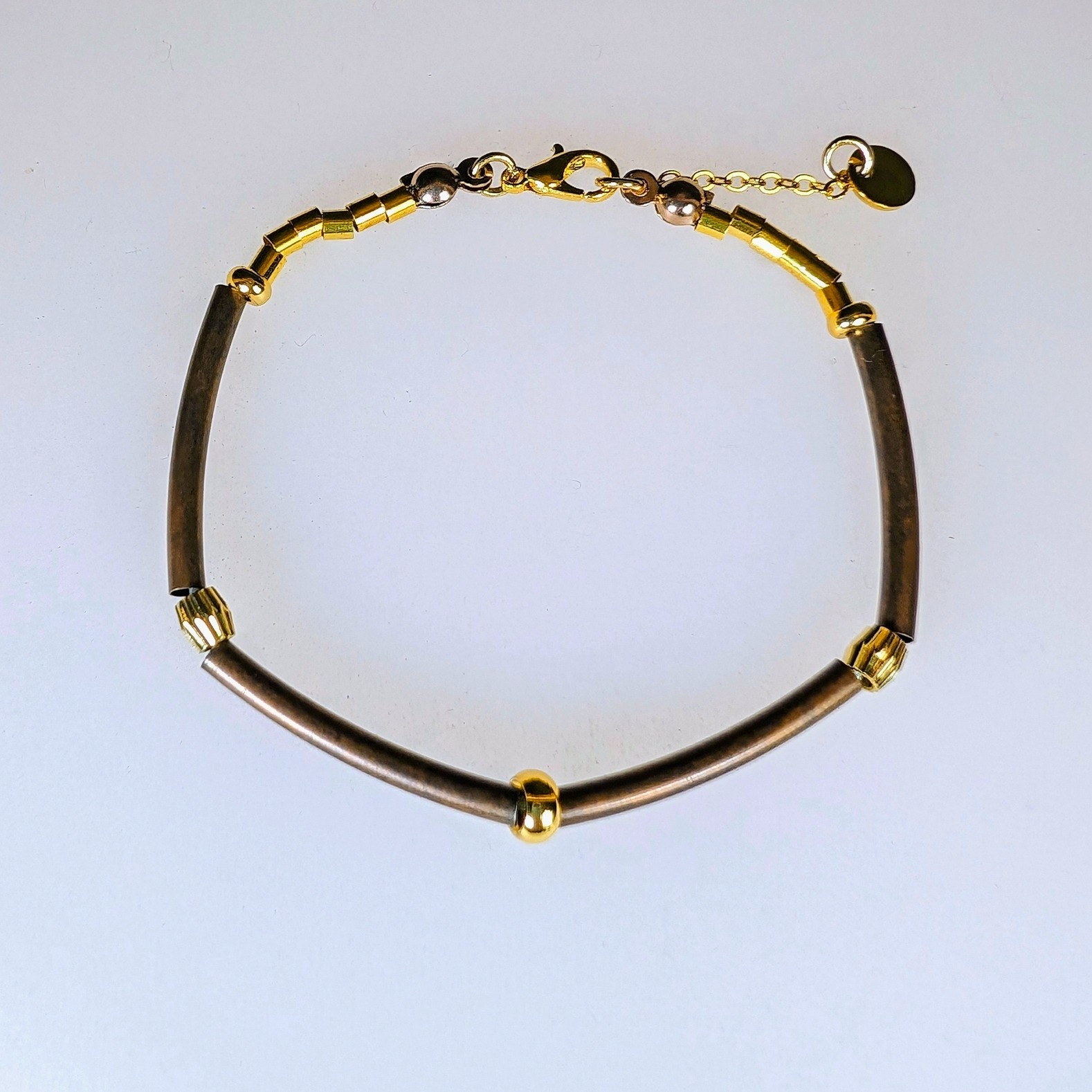 Bracelet doré et Bronze Léa