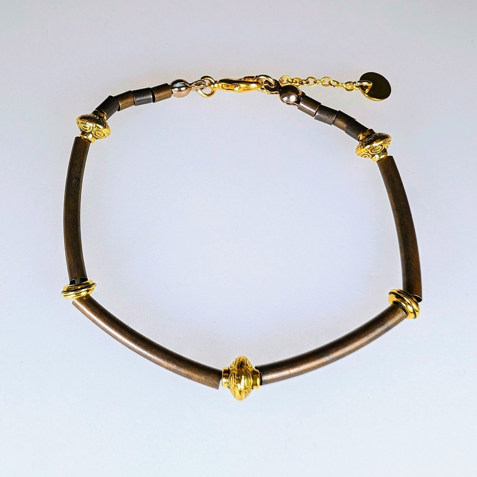 Bracelet doré et Bronze Lasya