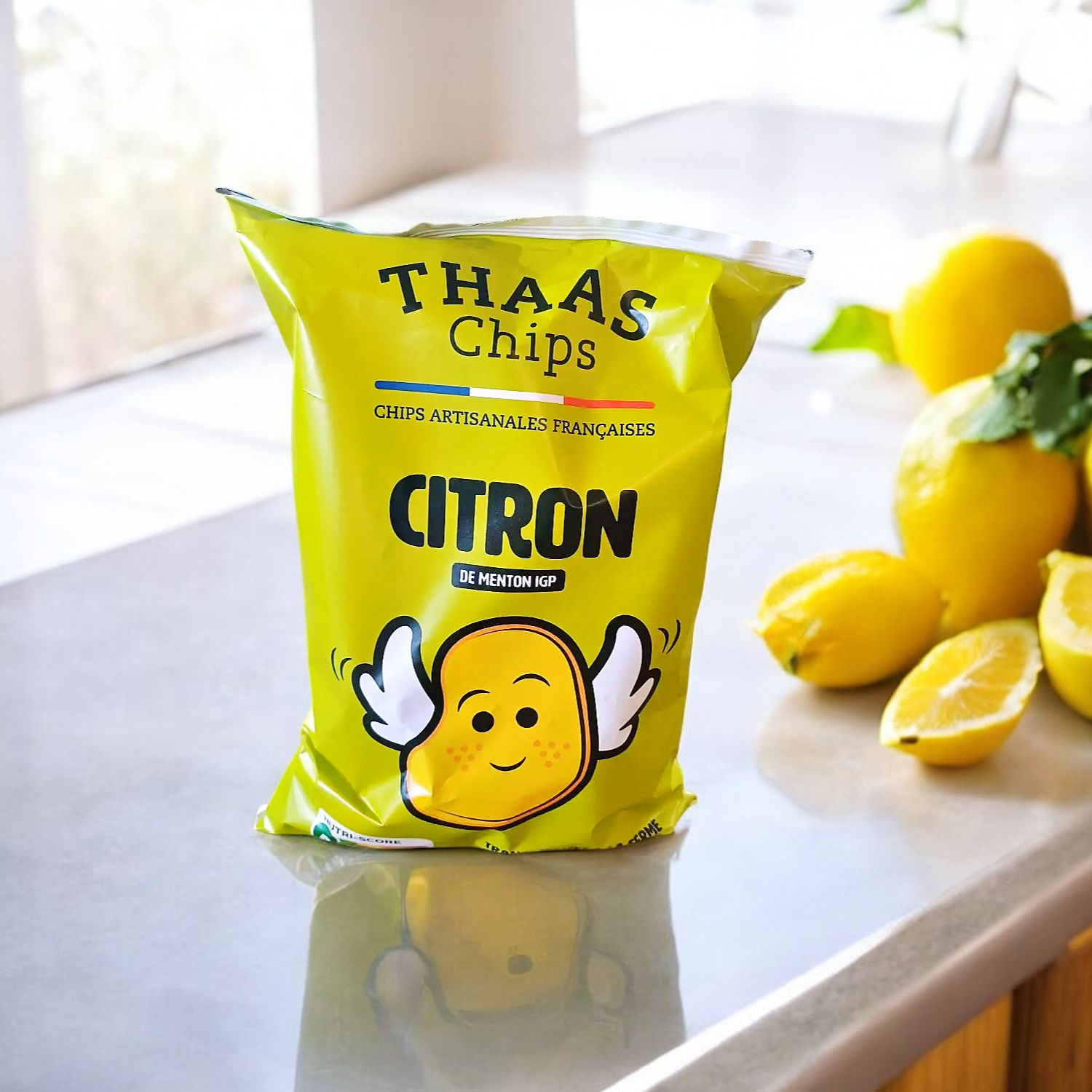 Chips Artisanales Citron 110g - Thass Chips