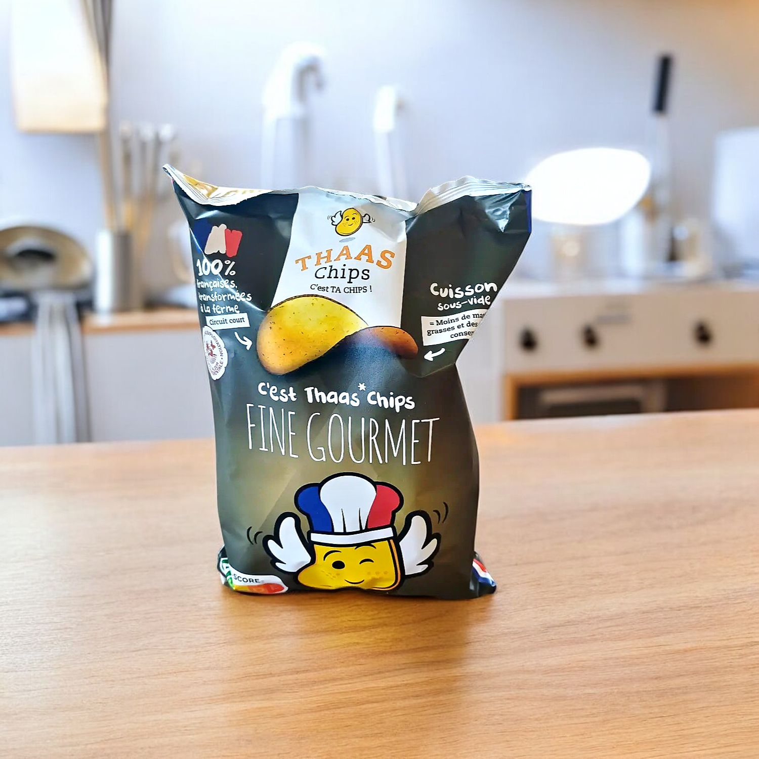 Chips Fine Gourmet Nature 110g - Thass Chips