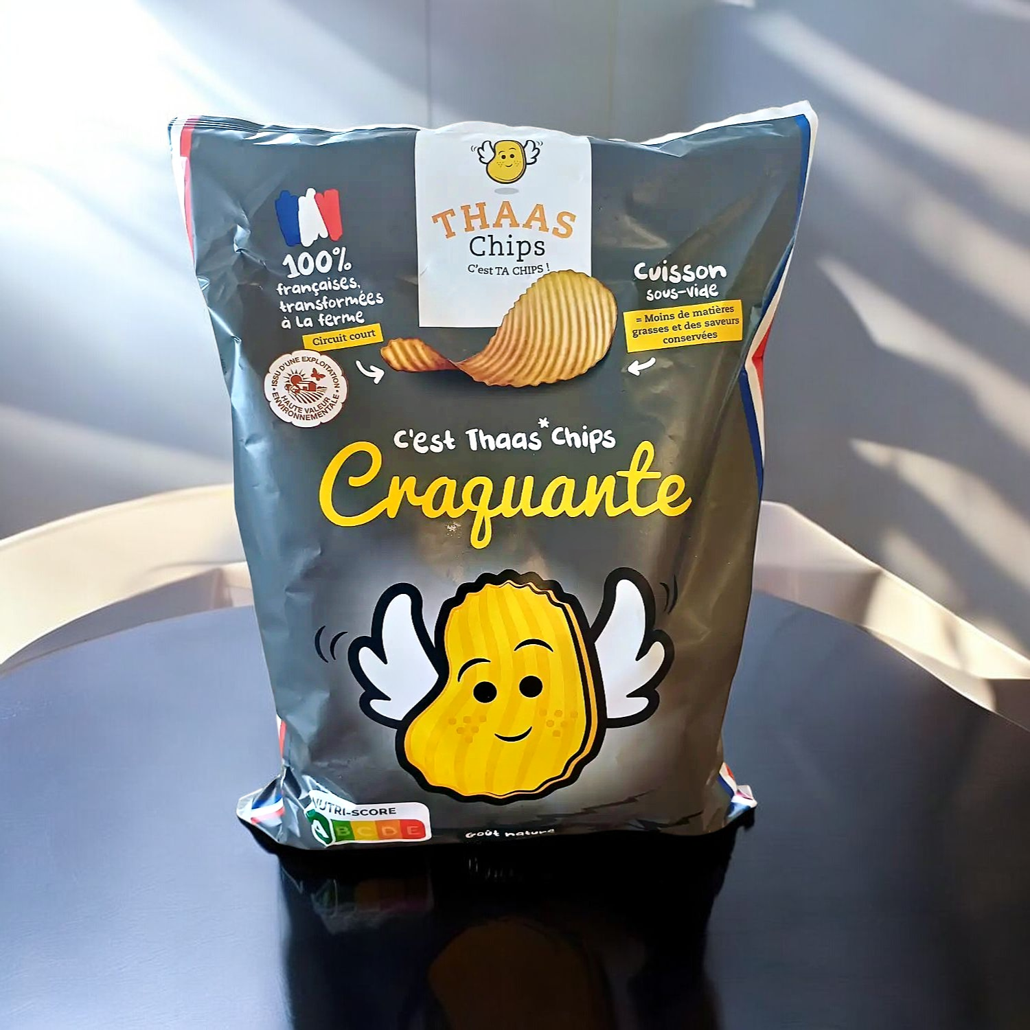 Chips Nature Craquantes 160g - Thaas Chips