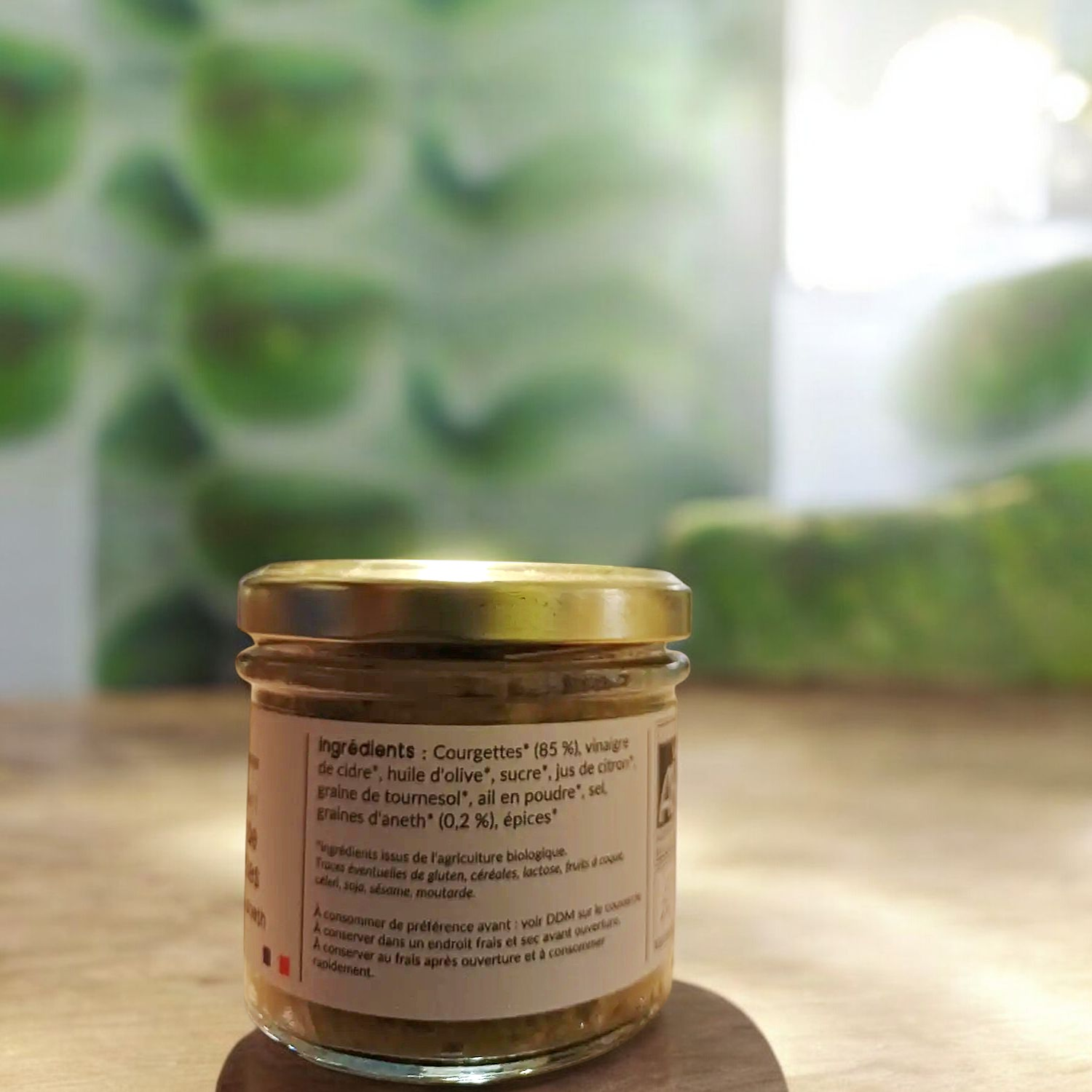 Caviar de Courgettes Bio aux Graines dAneth 110g - La Jovinienne 2