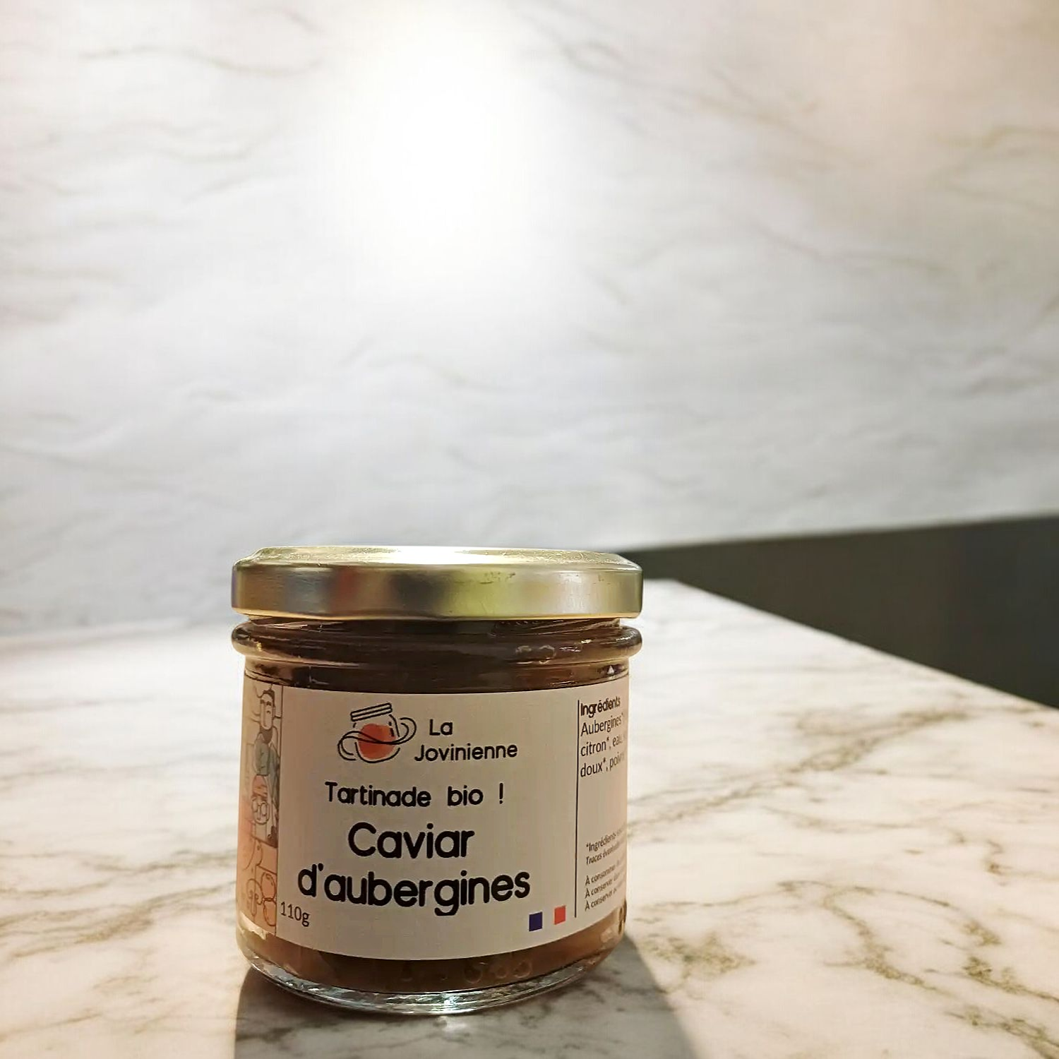 Caviar daubergines Bio 110g - La Jovinienne