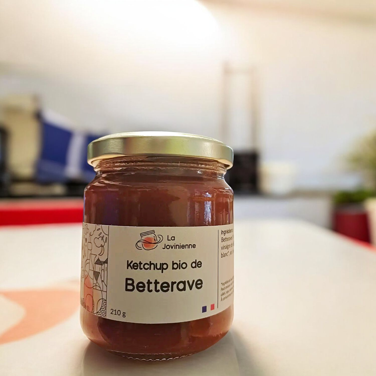 Ketchup Bio de Betterave 210g - La Jovinienne