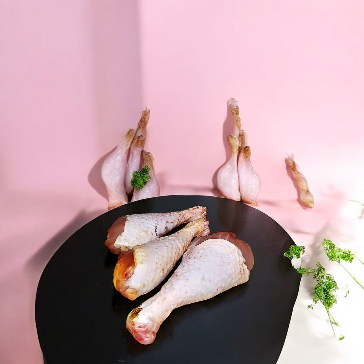 Pilons de Poulet fermier 19.05 €/kg - La Basse-Cour de Floriane