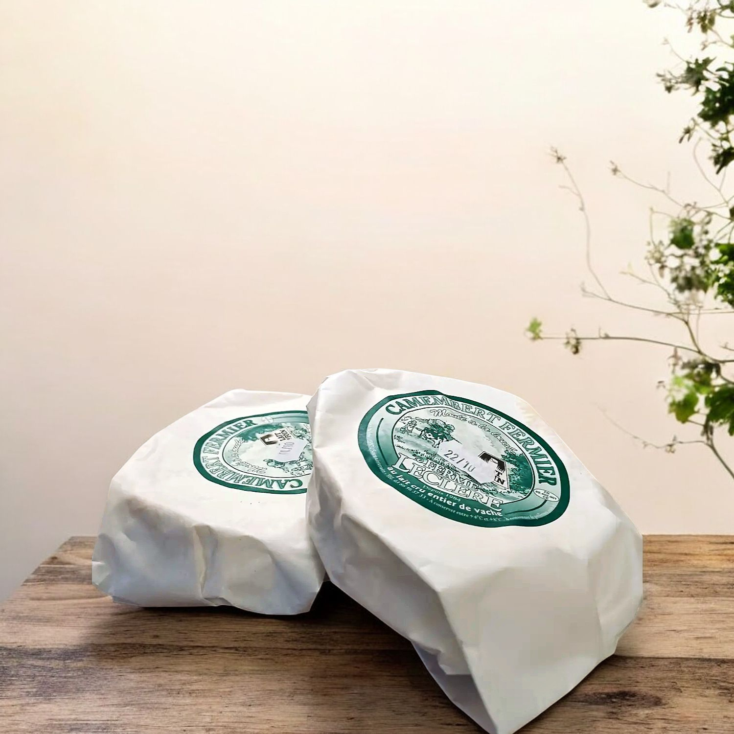 Camembert Fermier au Lait Cru - GAEC Leclerc