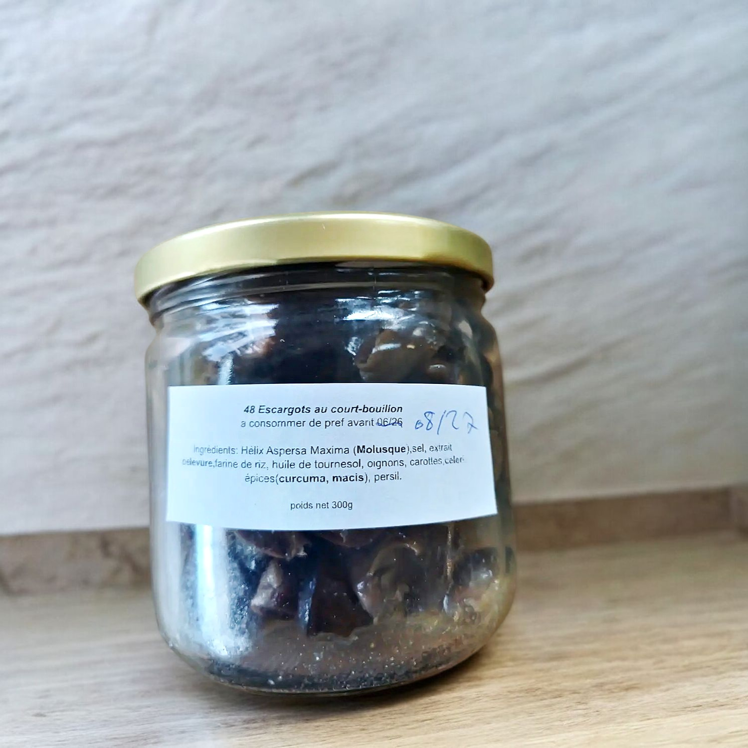 Escargots au Court-Bouillon 300g - Les Escargots dArmeau