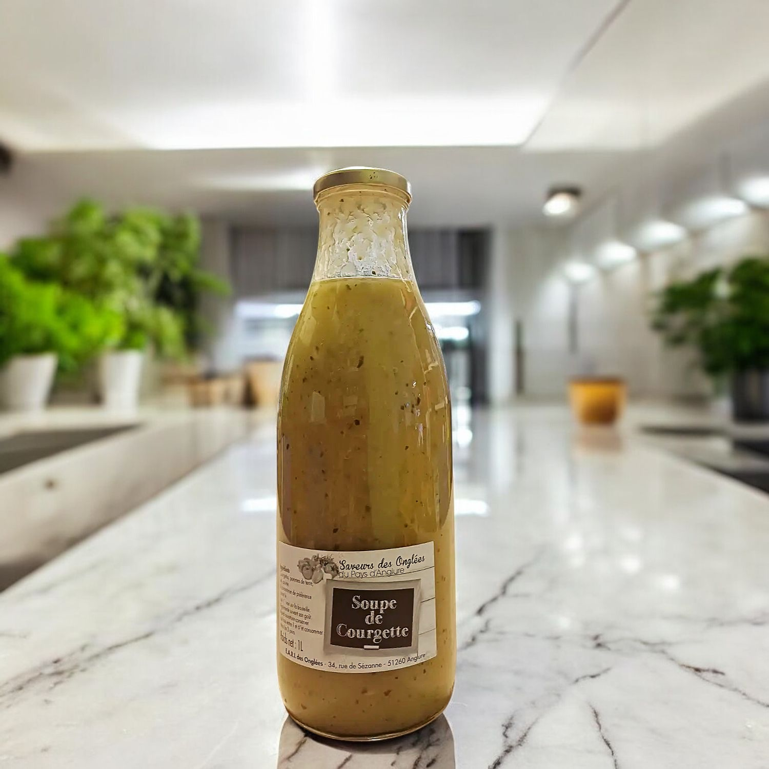 Soupe de Courgette Bio 1l - Ferme des Onglées