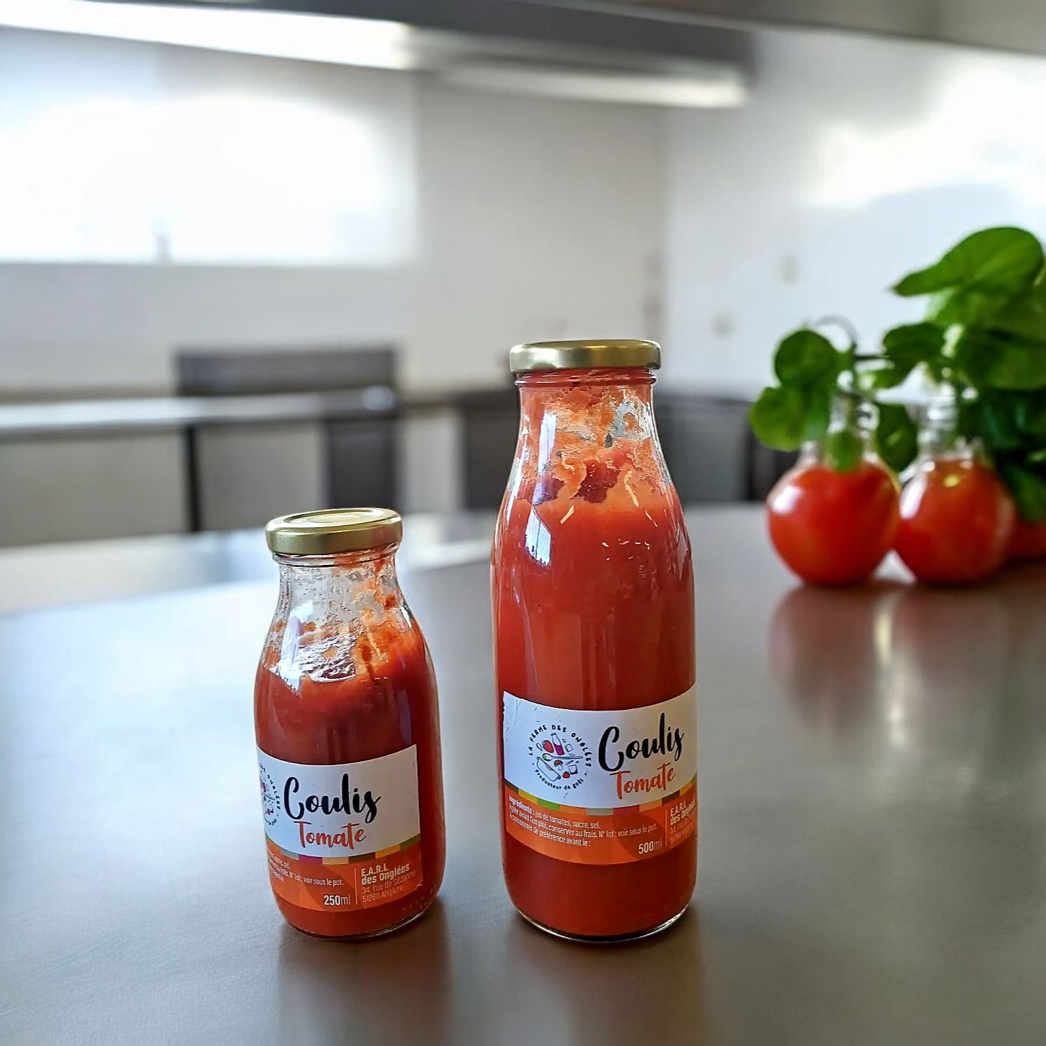 Coulis de Tomate Artisanal - Ferme des Onglées 2