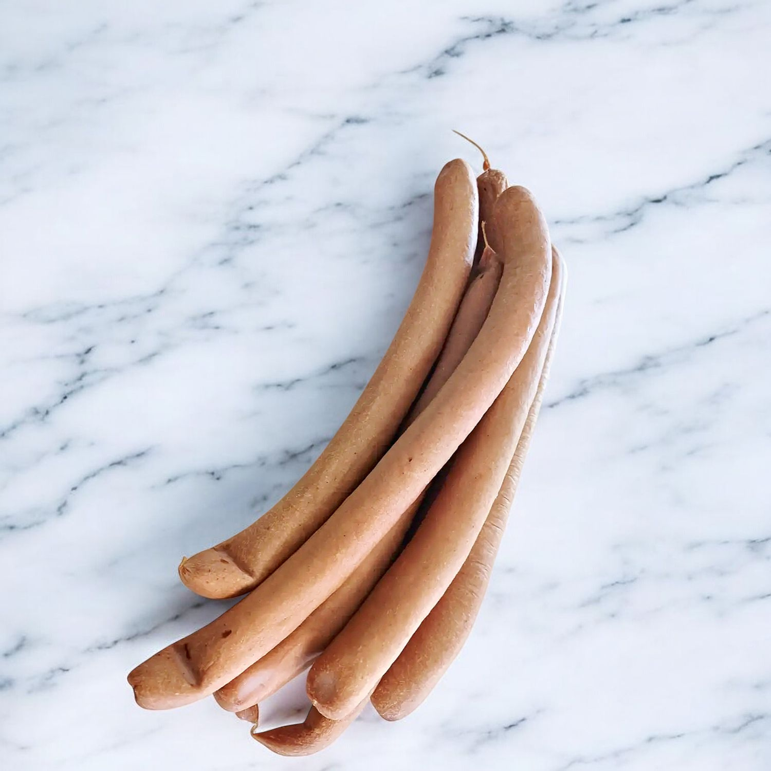 Saucisse de Strasbourg 17,90€/kg - Huguier frères