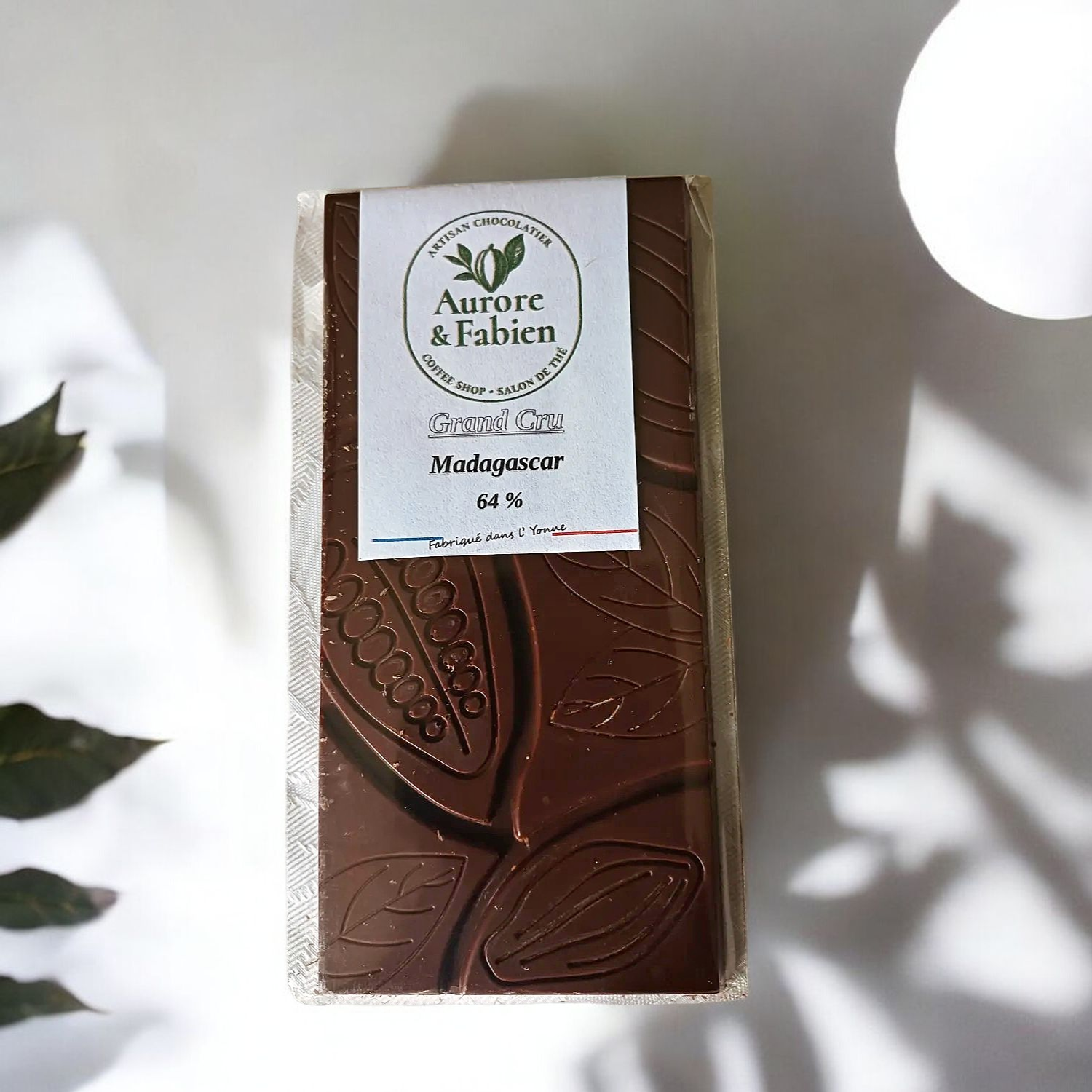 Tablette-chocolat-noir-Grand-Cru-Madagascar- Aurore-