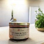 Cassis de l'Yonne au Sirop de Verveine Bio 210g - La Jovinienne