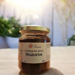 Confiture Bio Extra Rhubarbe 230g - La Jovinienne