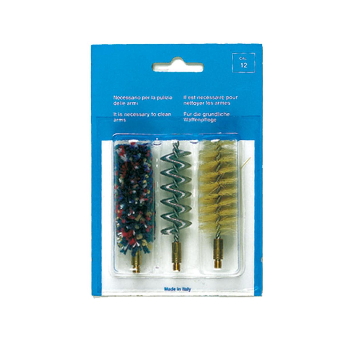 Set de trois brosses spirales