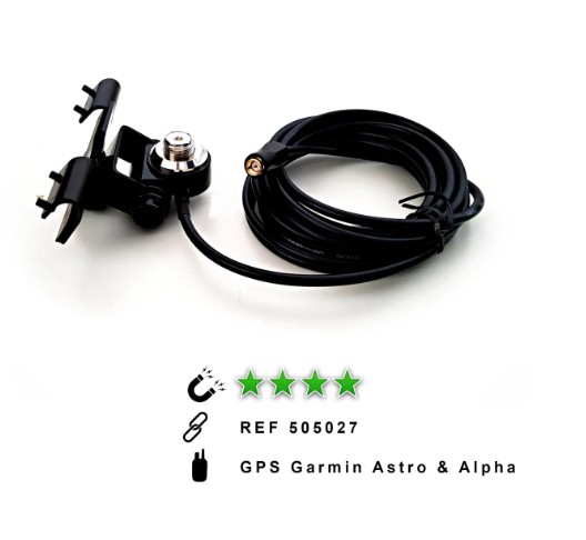 Fixation 4×4 pour Antenne 130cm Fer