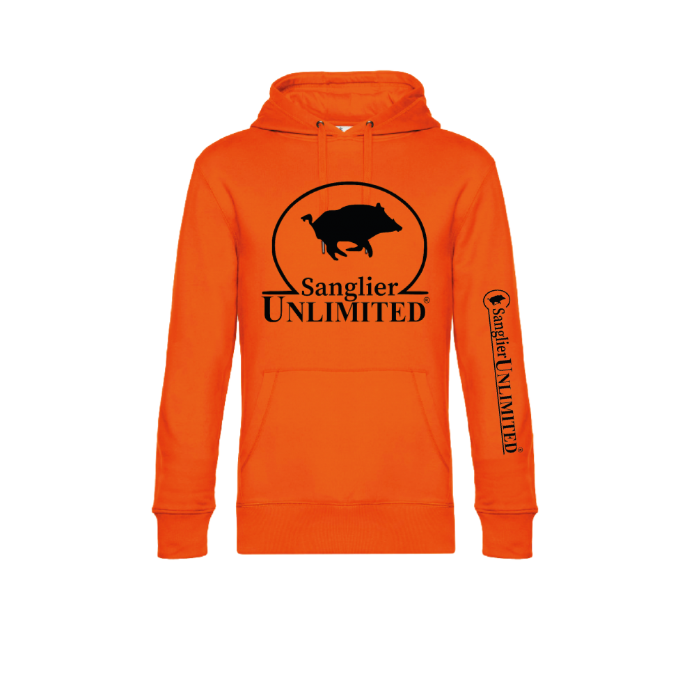 Sweat Sanglier Unlimited Orange