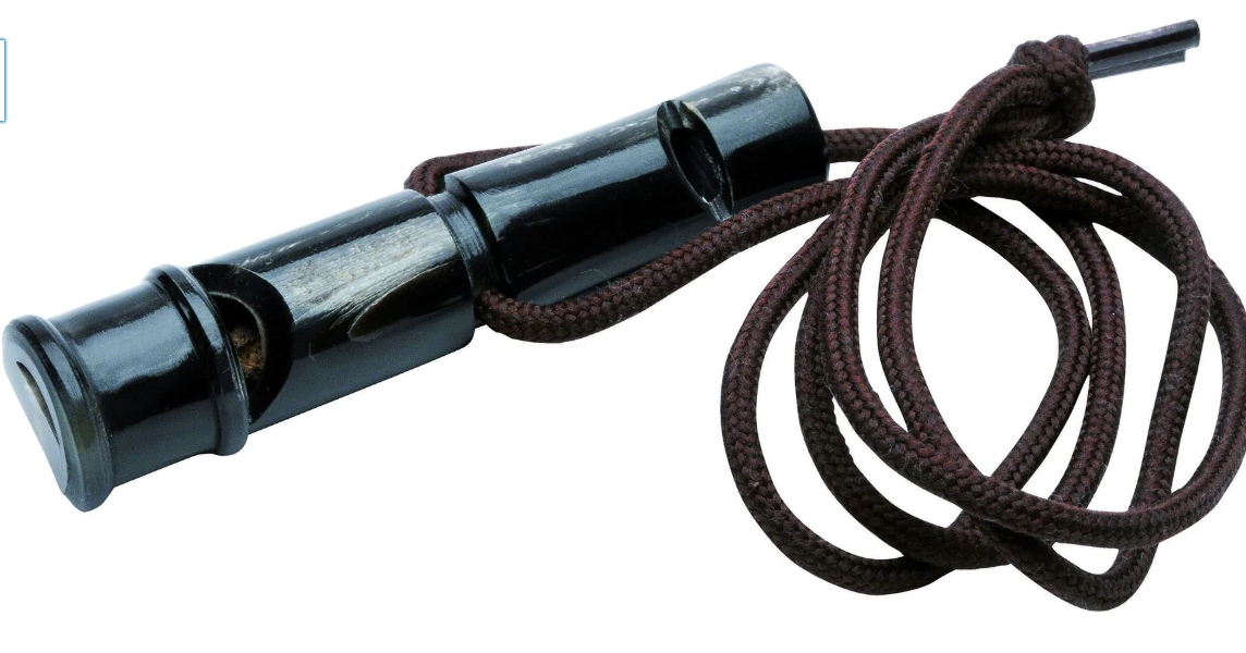 Sifflet Januel de dressage Buffle Noir