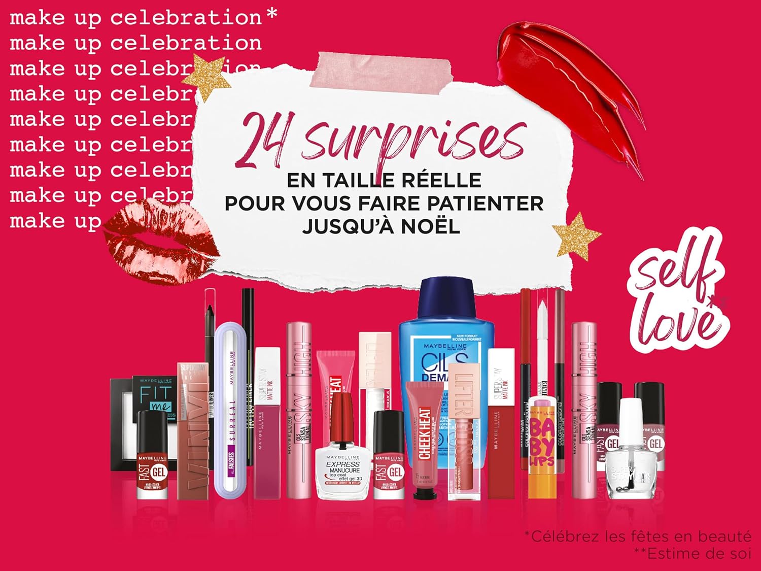 Maybelline New York 31DAYS ADVENTCALENDAR 2023 Calendrier de lAvent