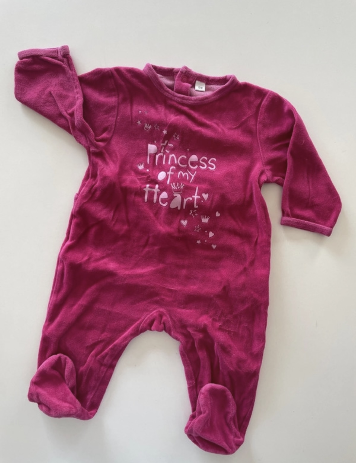 Pyjama Rose Princesse, Tex, 6 mois