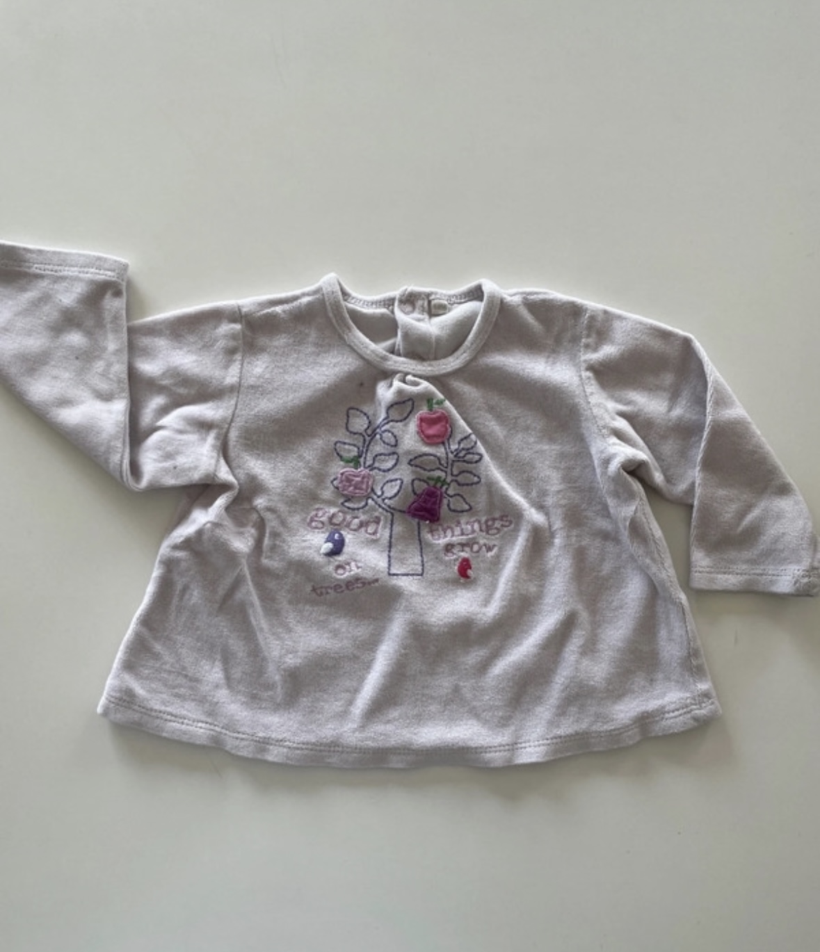 Haut de Pyjama Rose Fleuri, 18 mois