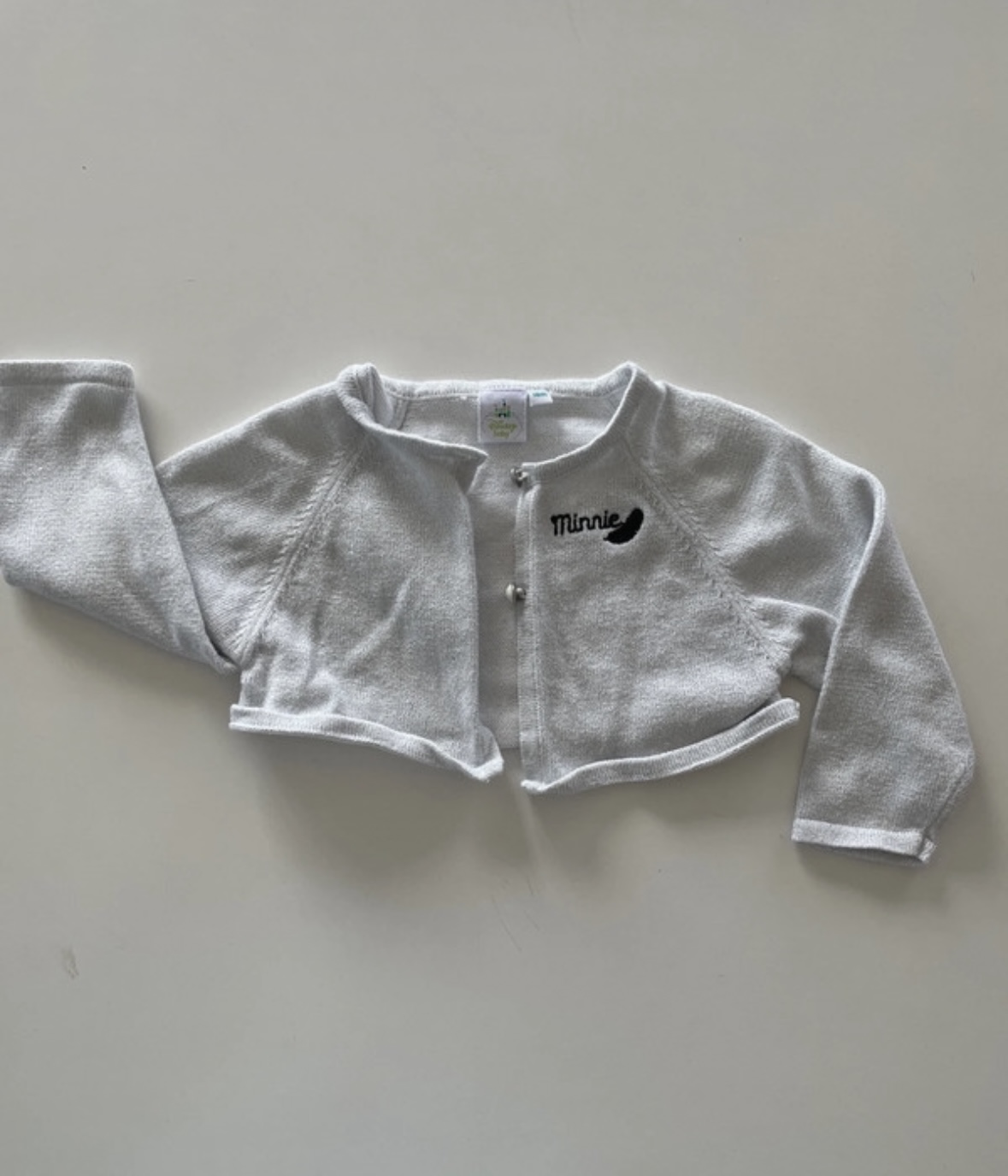 Bolero blanc argenté Minnie, Disney, 18 mois