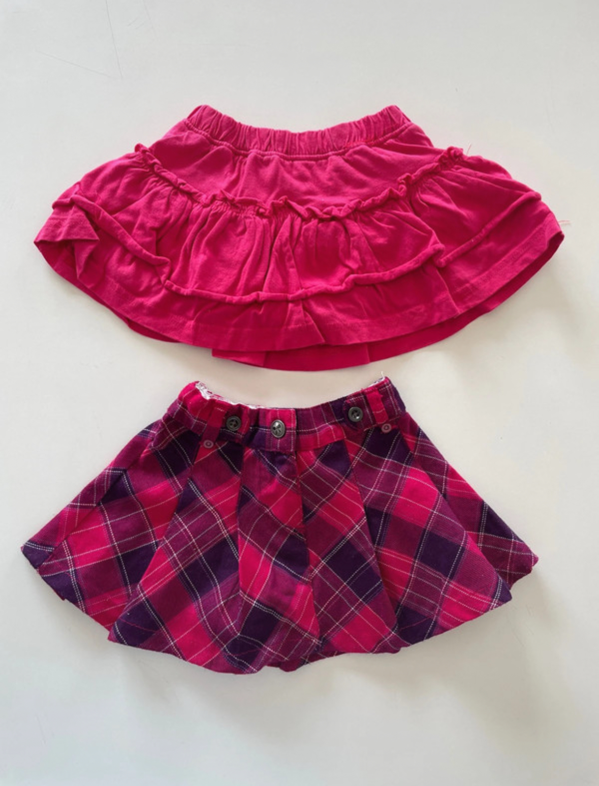 Lot de 2 jupes roses, Kimbaloo, 12 mois