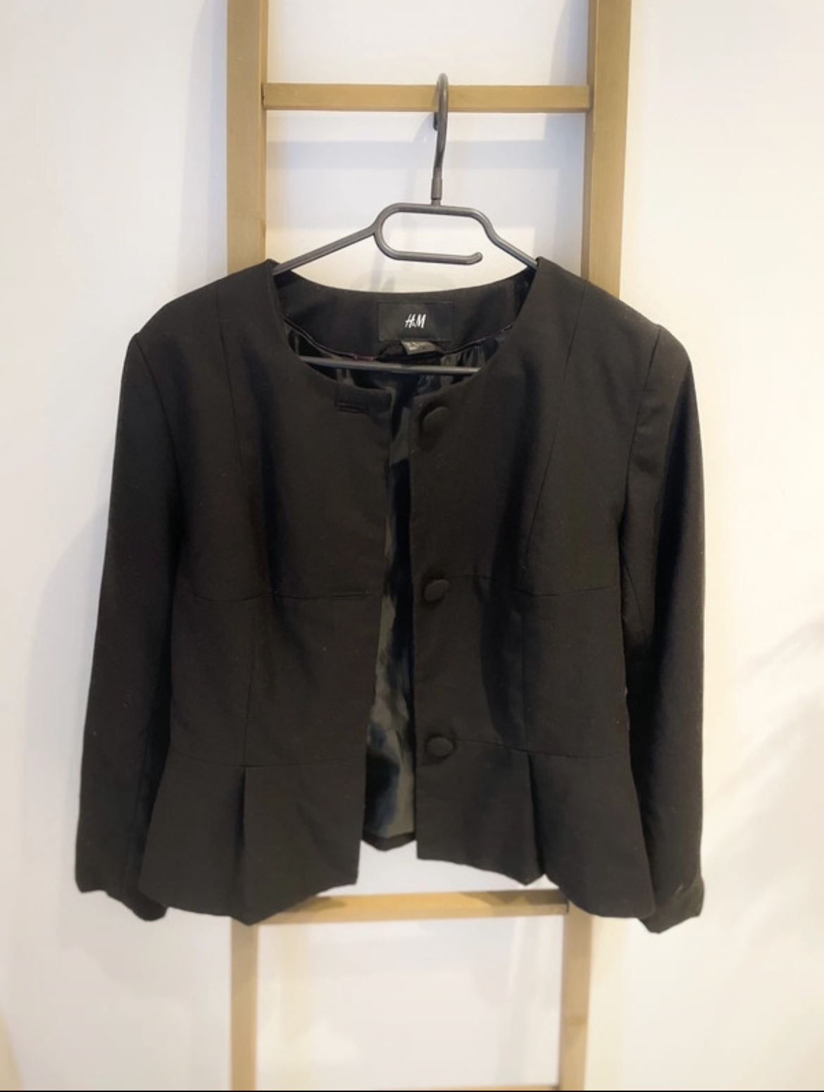 Blazer noir H&M, 38