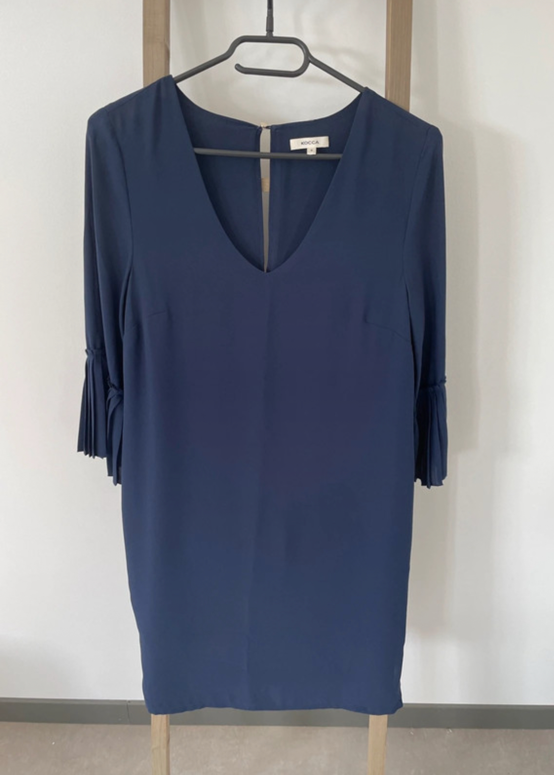 SBOU08 ROBE BLEU MARINE
