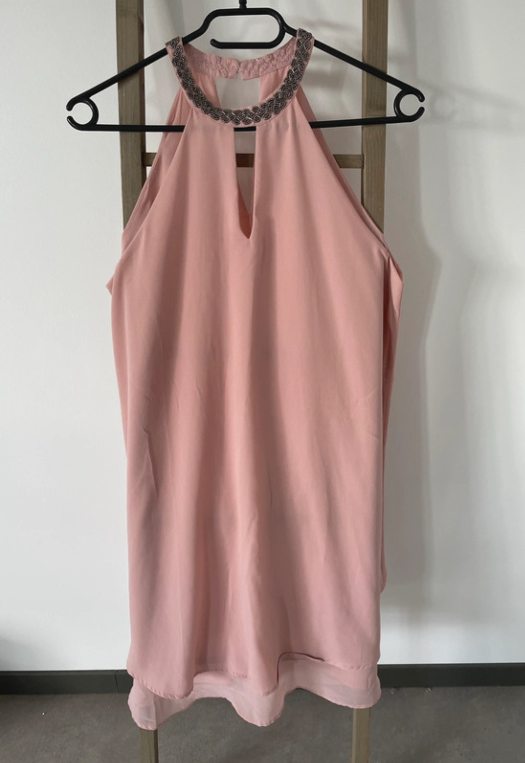 Robe rose mousseline, Only, 36
