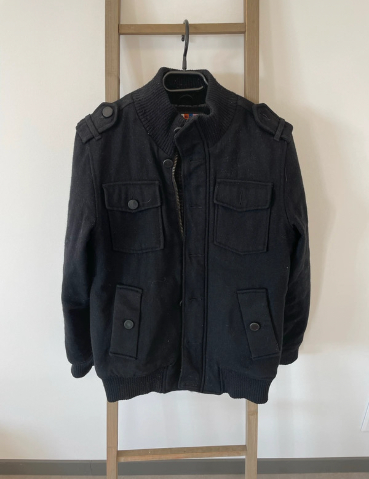 Veste noire officier homme, Crossby, S
