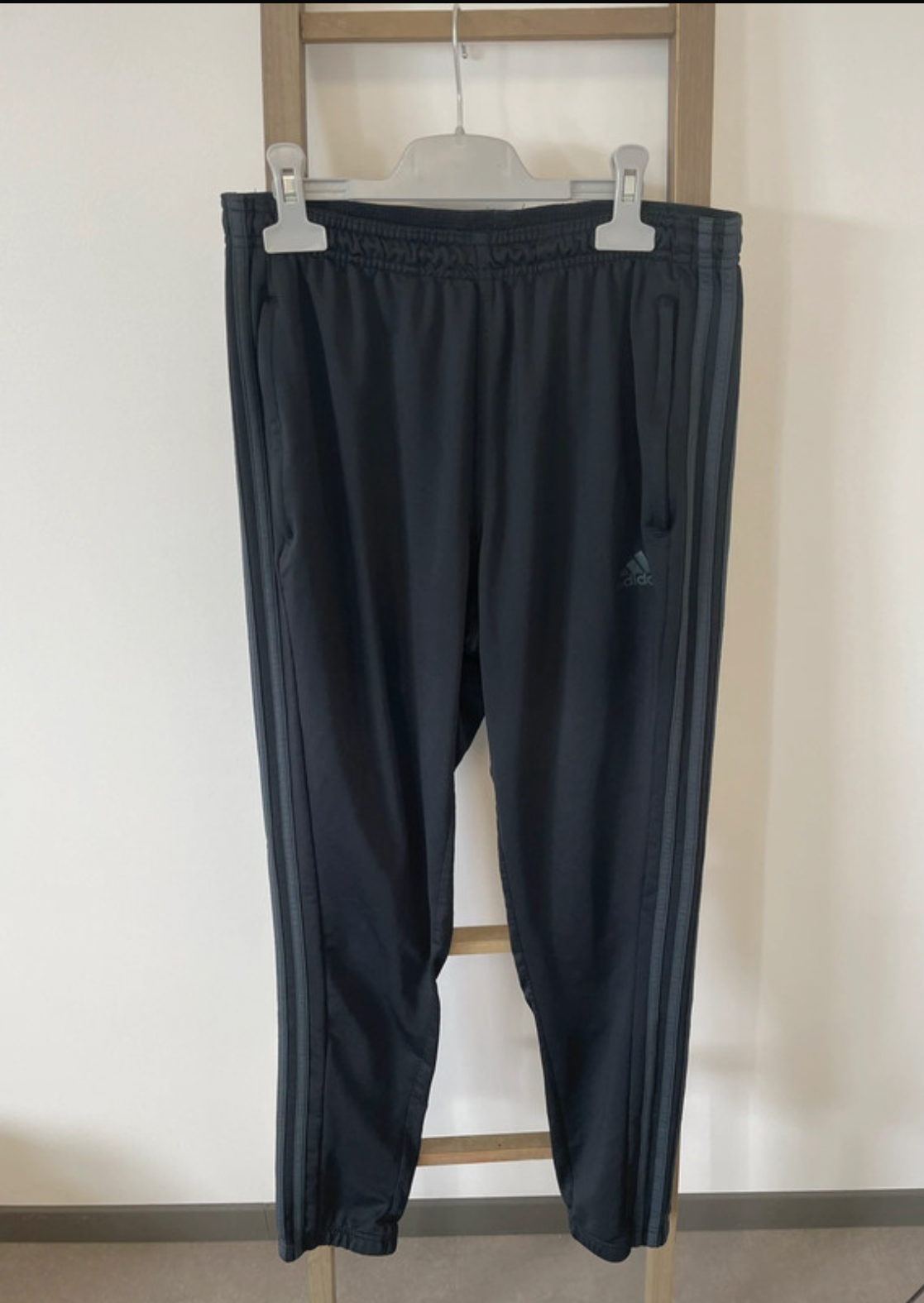Jogging Noir, Adidas, S