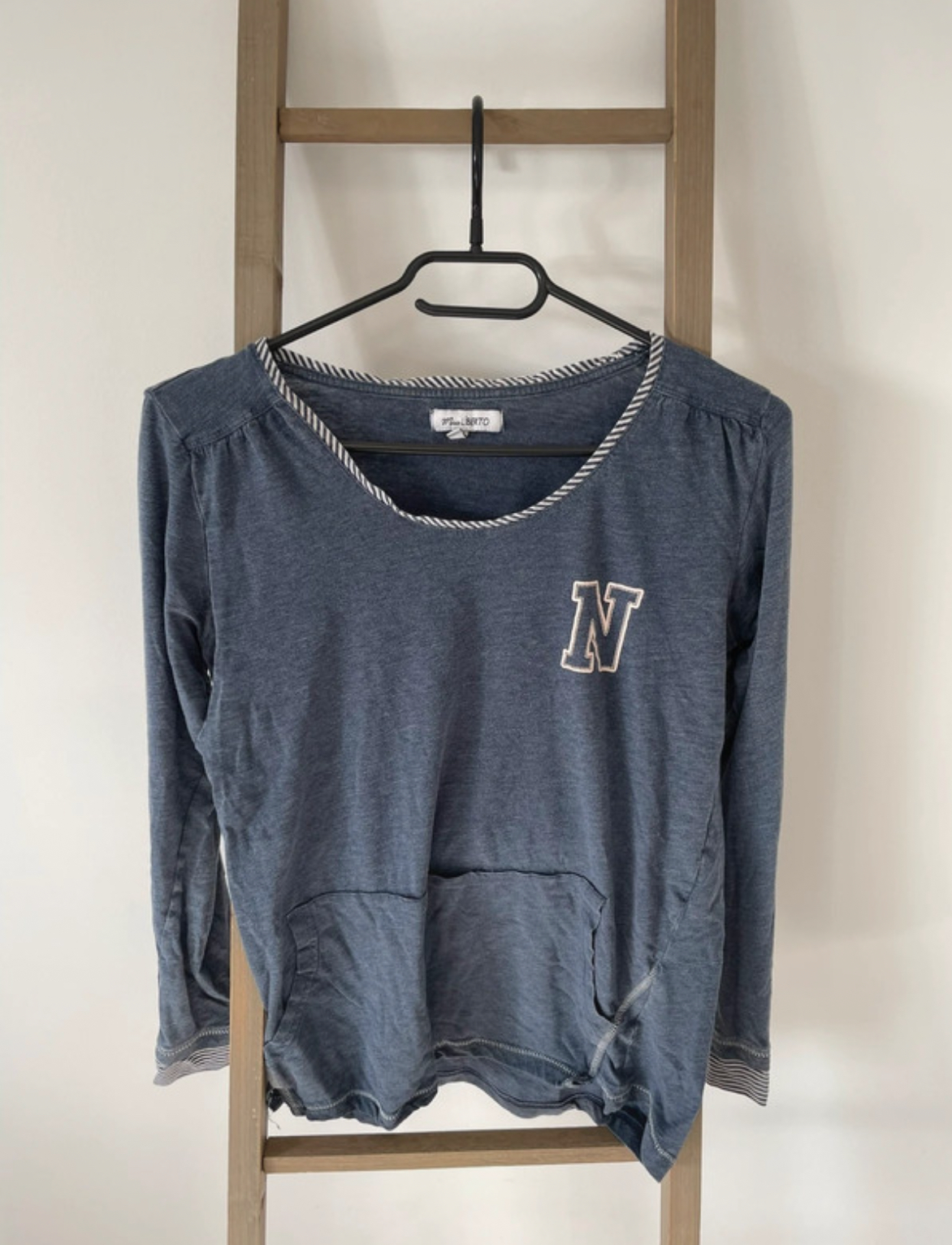 Haut de pyjama bleu, Miss Liberto, S