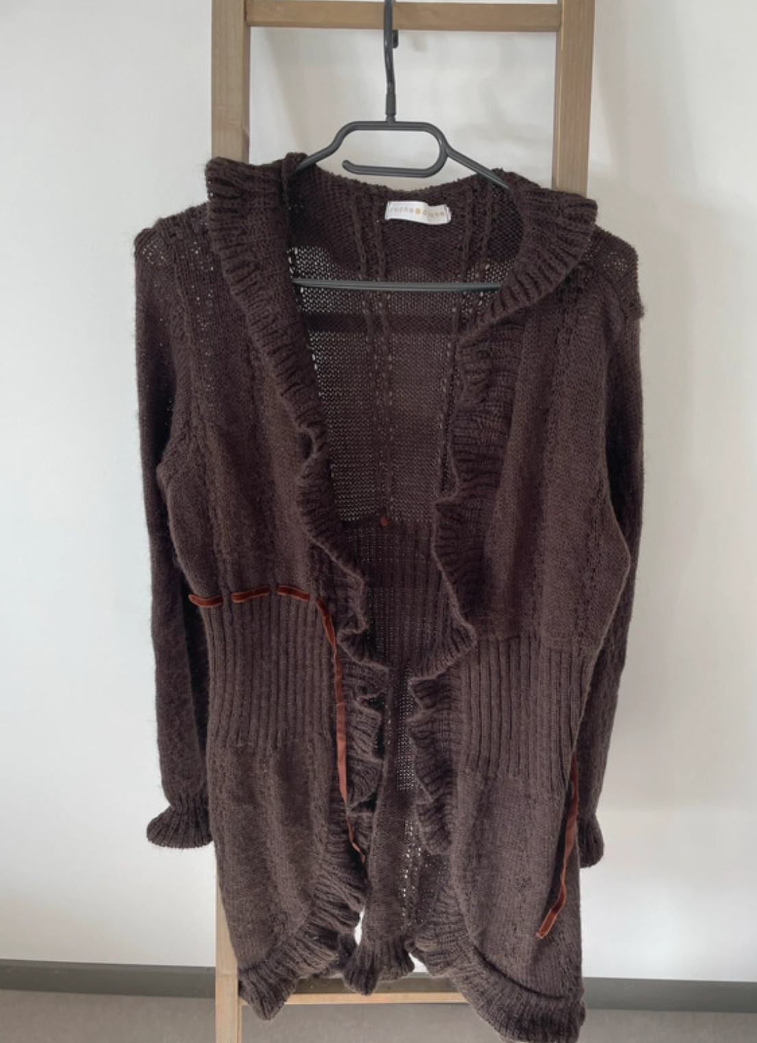 Gilet marron long, Cache-Cache, 38