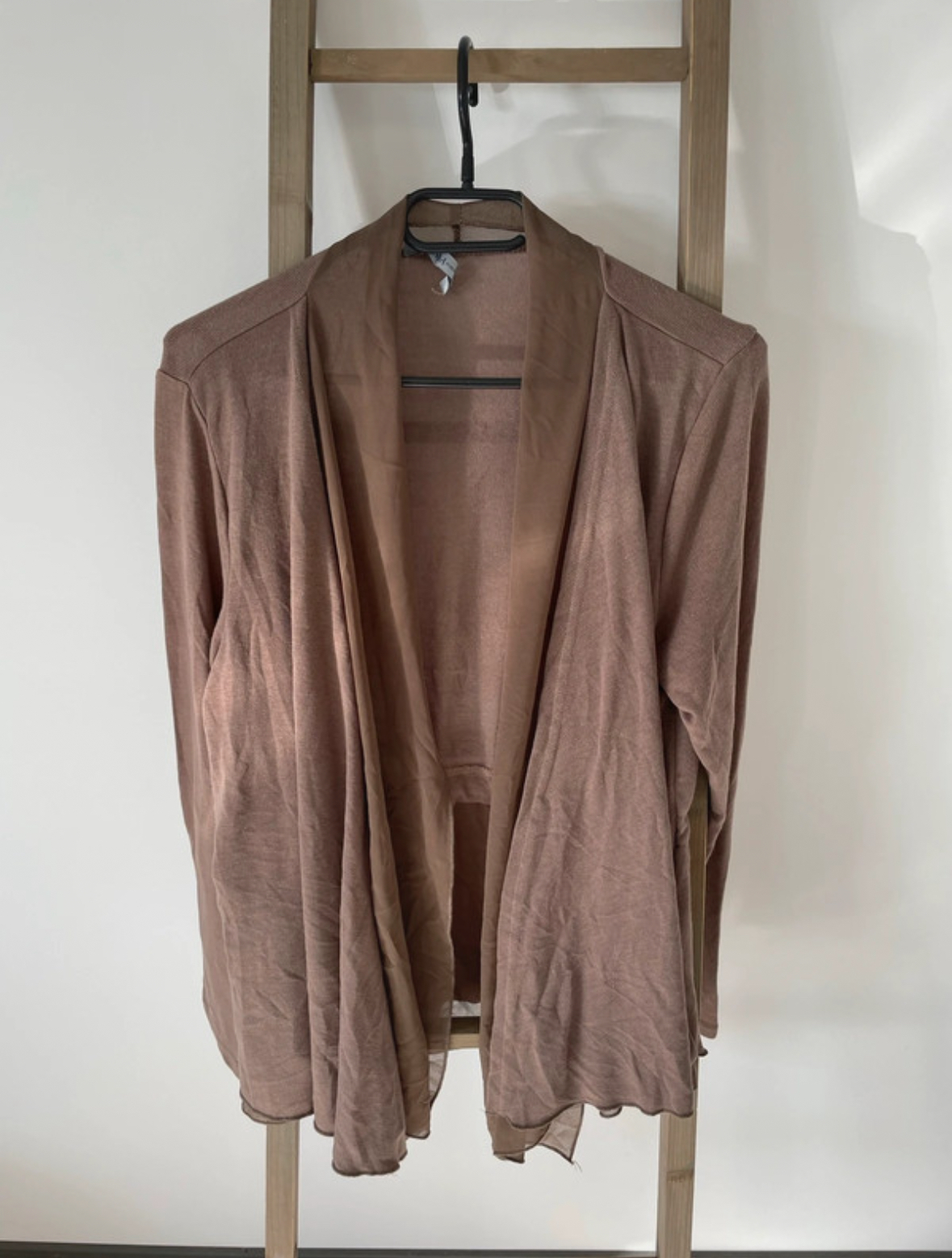 Gilet marron glacé, Arianna, L