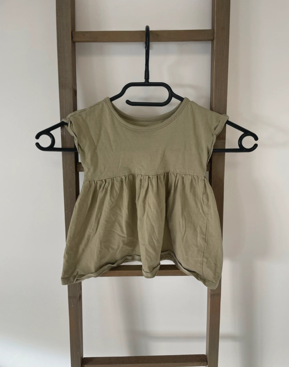 Robe kaki, Tex, 12 mois
