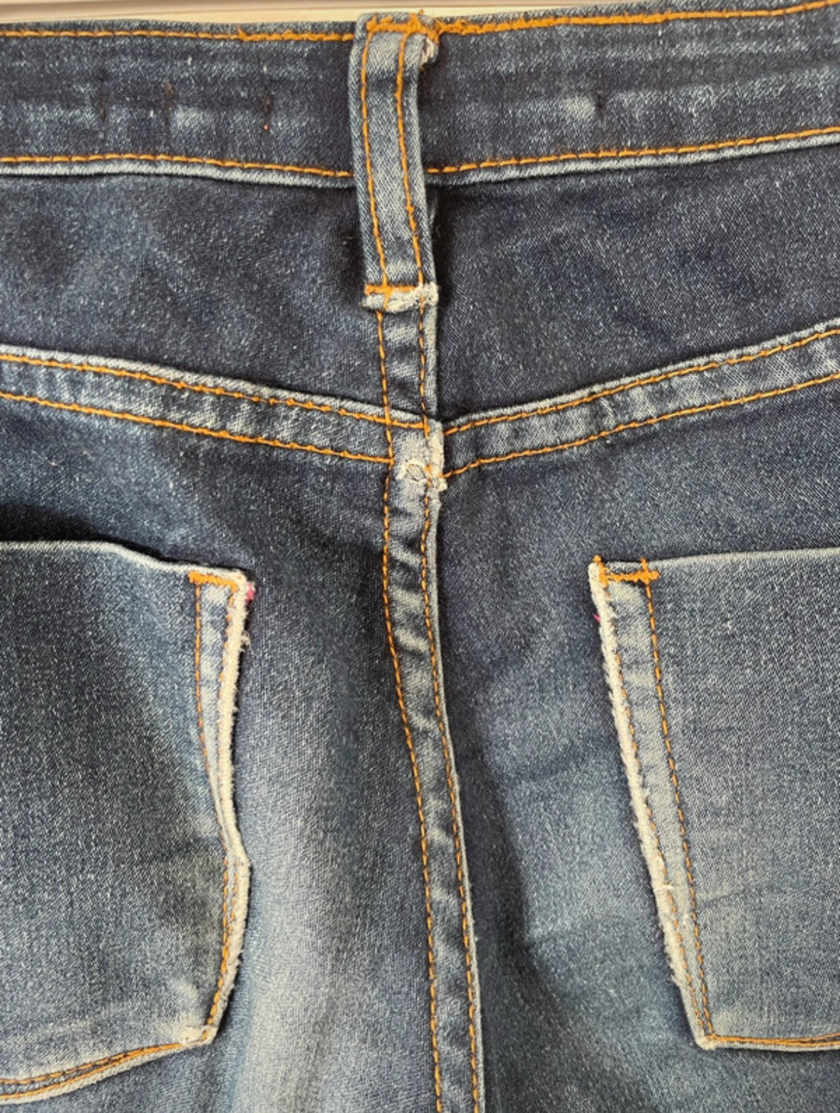 MBLA118 JEAN BLEU FONCE SLIM JENNYFER 36 POCHE