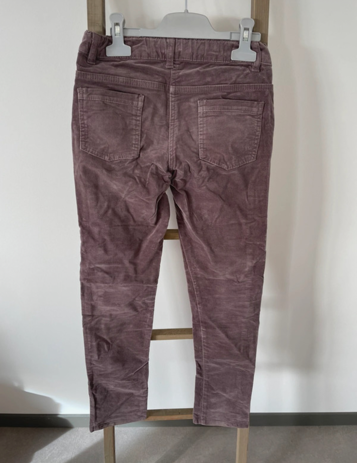 MBLA138 PANTALON EN VELOURS VIOLINE DPAM (2)