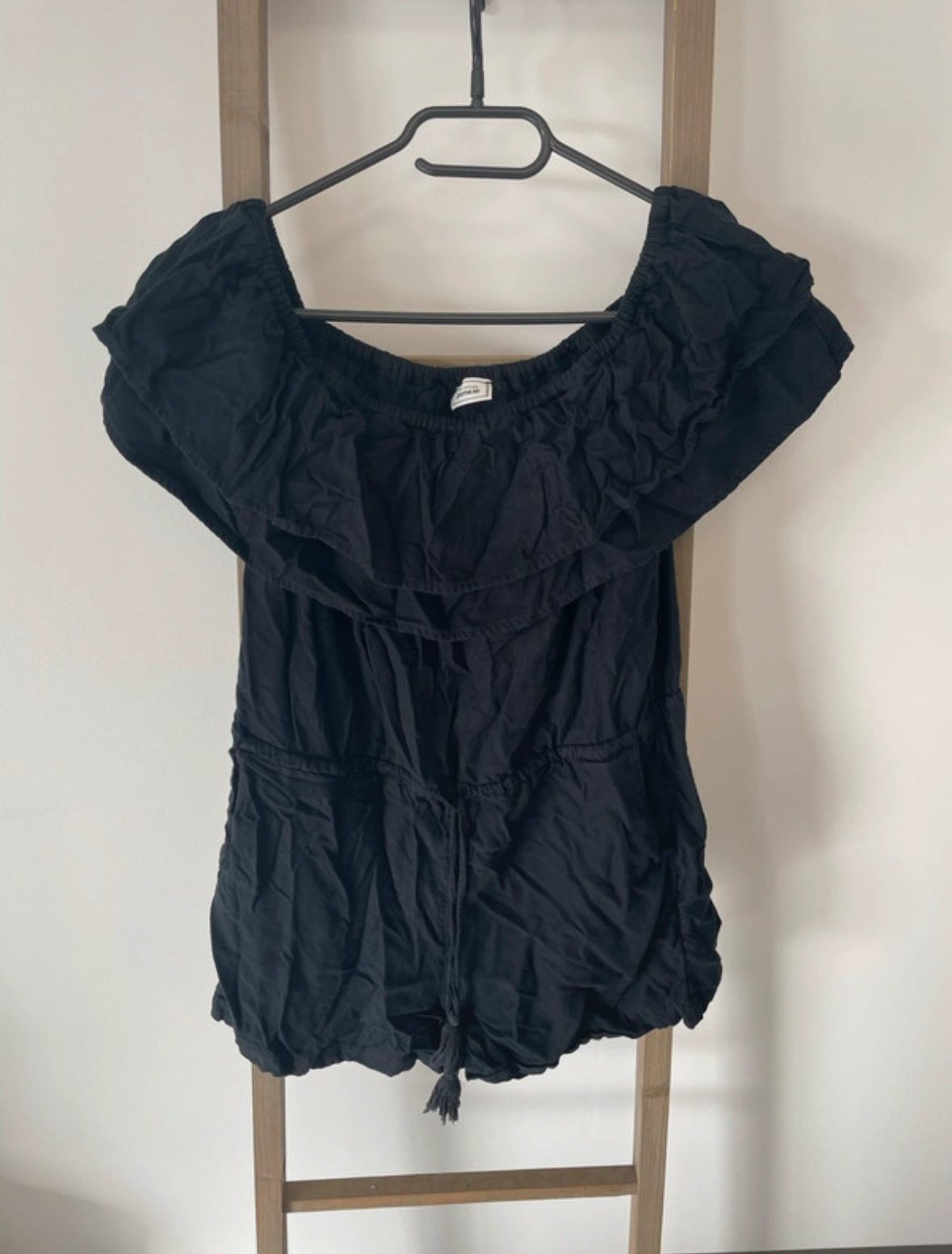 Combishort noir col bateau, Pimkie, 36