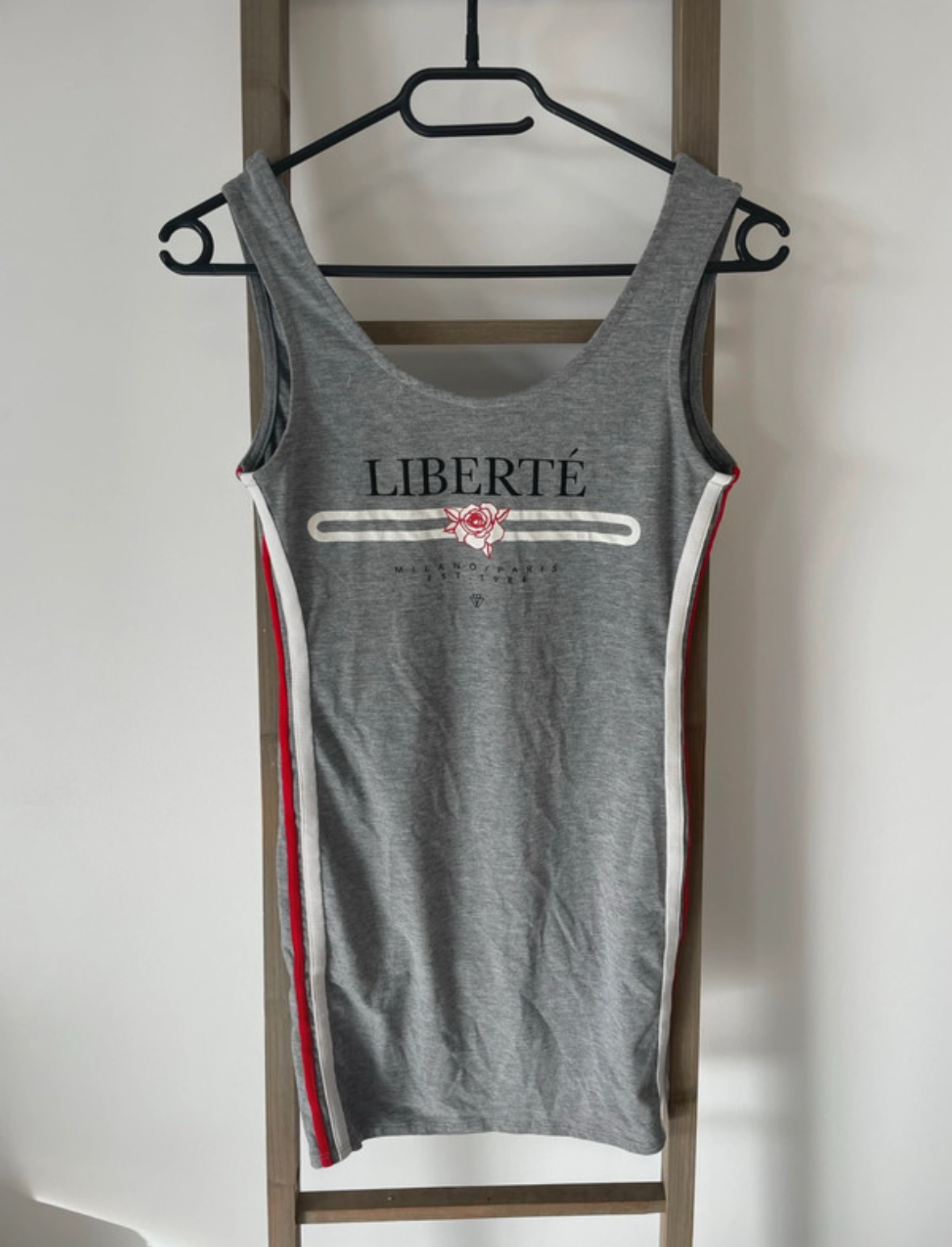 MBLA147 ROBE MOULANTE GRISE TALLY WEIJL