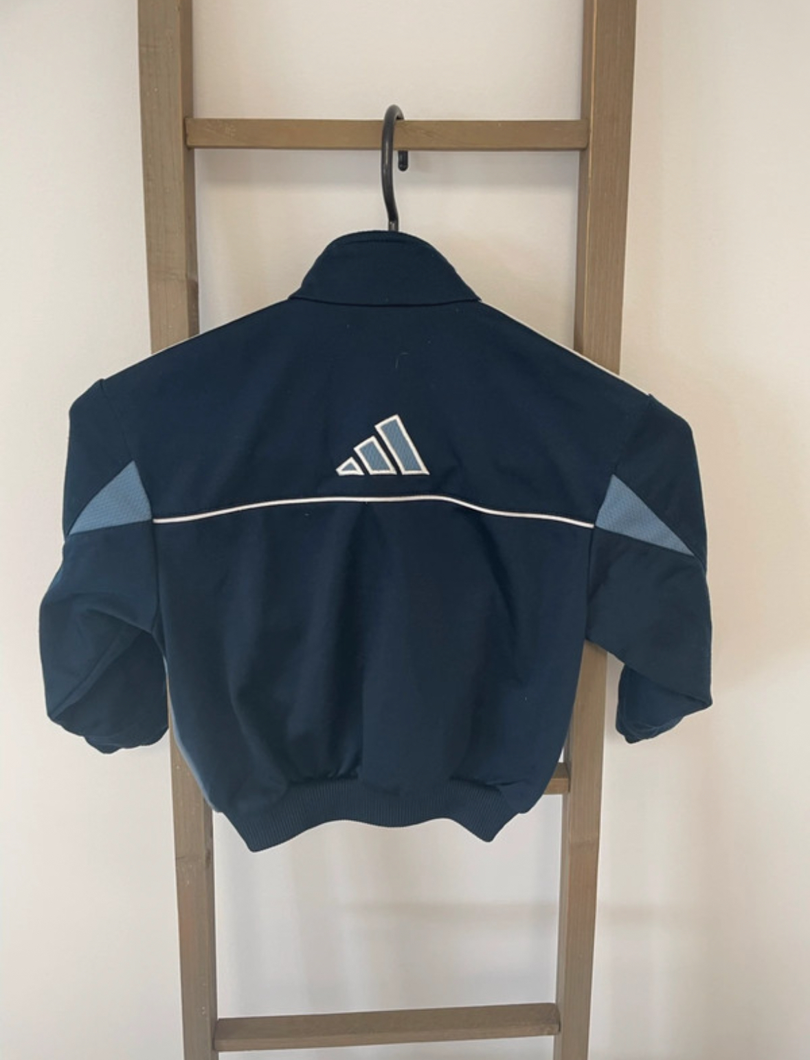 JVER87 VESTE DE JOGGING BLEU MARINE ADIDAS 4 ANS DOS